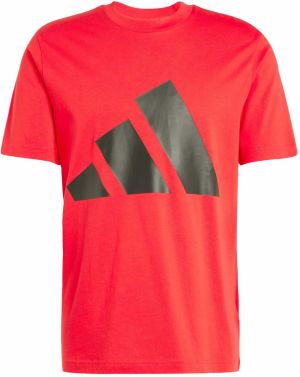 ADIDAS SPORTSWEAR Funkčné tričko  ohnivo červená / čierna