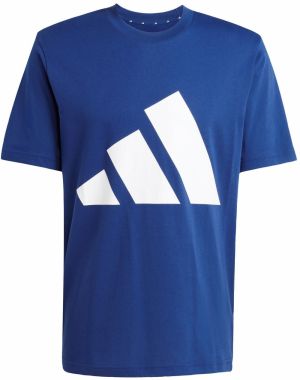 ADIDAS SPORTSWEAR Funkčné tričko 'Essentials'  tmavomodrá / biela