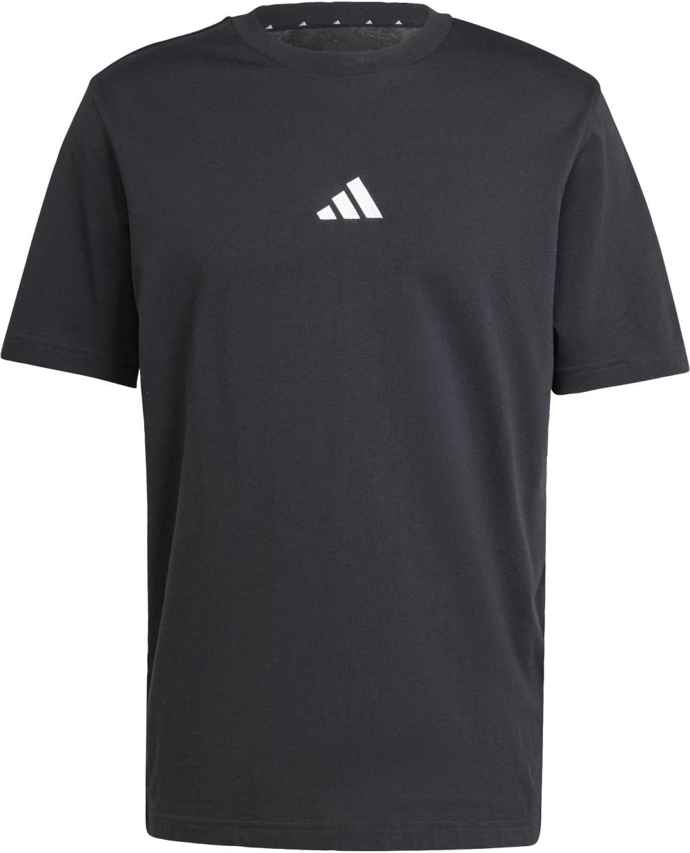 ADIDAS SPORTSWEAR Funkčné tričko 'Essentials'  čierna / biela