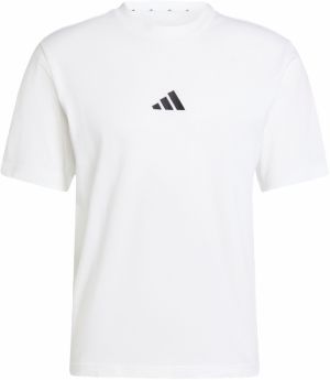 ADIDAS SPORTSWEAR Funkčné tričko 'Essentials'  čierna / biela