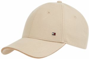 TOMMY HILFIGER Čiapka  krémová / námornícka modrá / brusnicová / biela