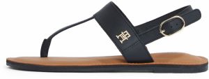 TOMMY HILFIGER Žabky  čierna