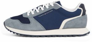 TOMMY HILFIGER Nízke tenisky  modrá / námornícka modrá / svetlomodrá / biela