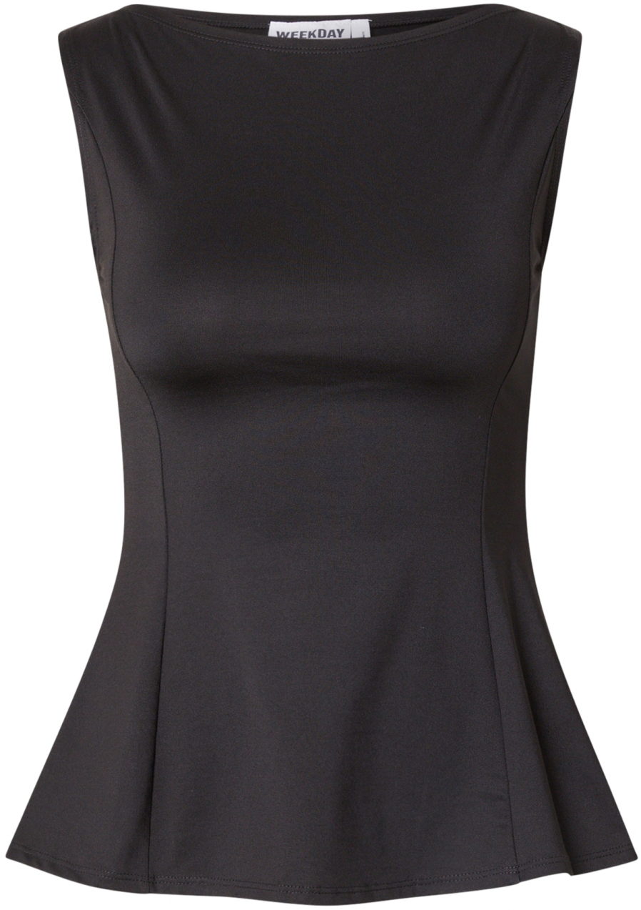 WEEKDAY Top  čierna