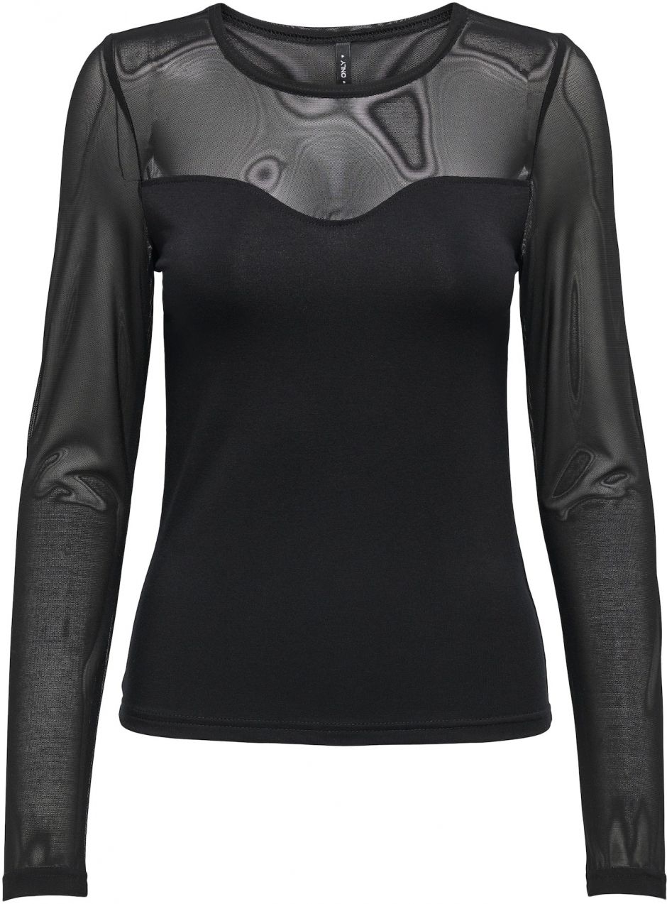 ONLY Tričko 'ONLSABINA'  čierna