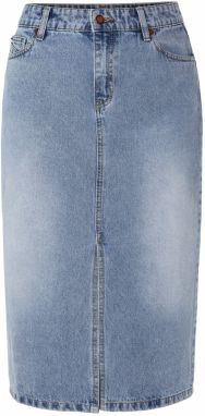 TATUUM Sukňa 'MEDIANA'  modrá denim / hnedá