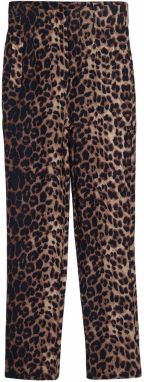 Trendyol Nohavice  hnedá / kapučíno / čierna