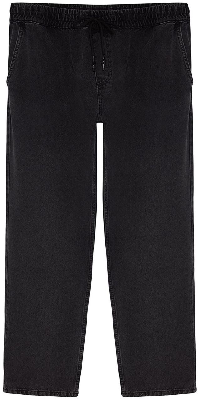 Trendyol Džínsy  čierny denim