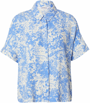 Soft Rebels Blúzka 'Eleanor'  svetlomodrá / biela