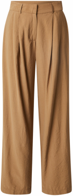 Aware Plisované nohavice 'VMPerry'  svetlohnedá