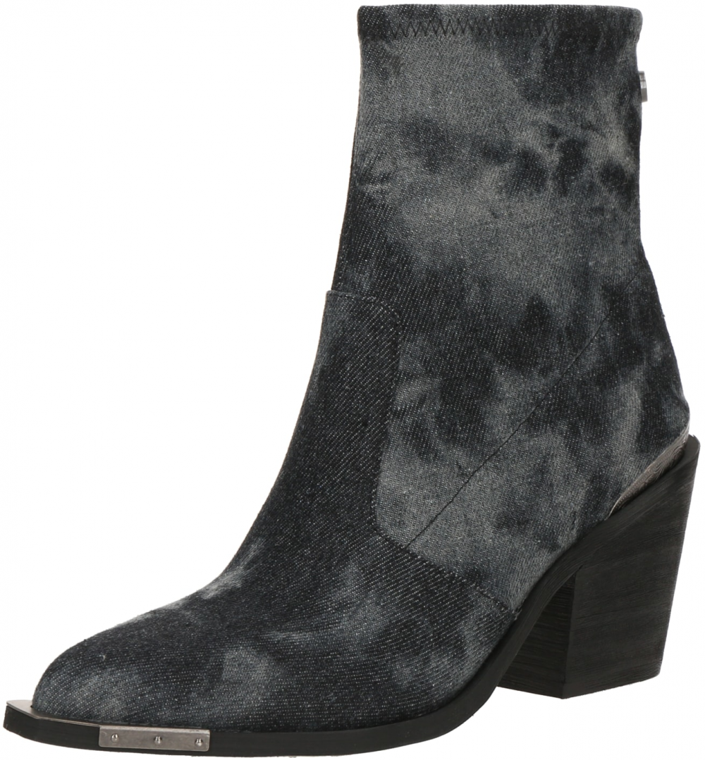 BUFFALO Členkové čižmy  sivý denim / čierny denim