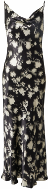 TOPSHOP Šaty  olivová / čierna / šedobiela