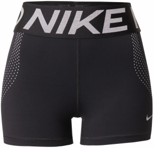NIKE Športové nohavice 'Pro Sculpt'  čierna / biela
