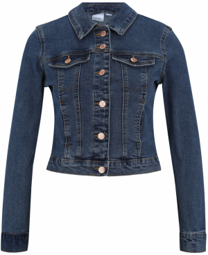 Vero Moda Petite Prechodná bunda 'VMLUNA'  modrá denim