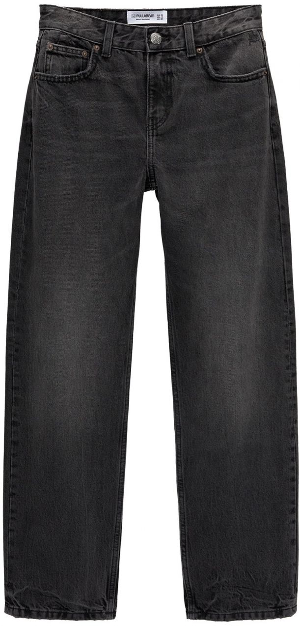 Pull&Bear Džínsy  čierna
