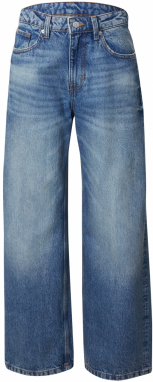 Monki Džínsy  modrá denim