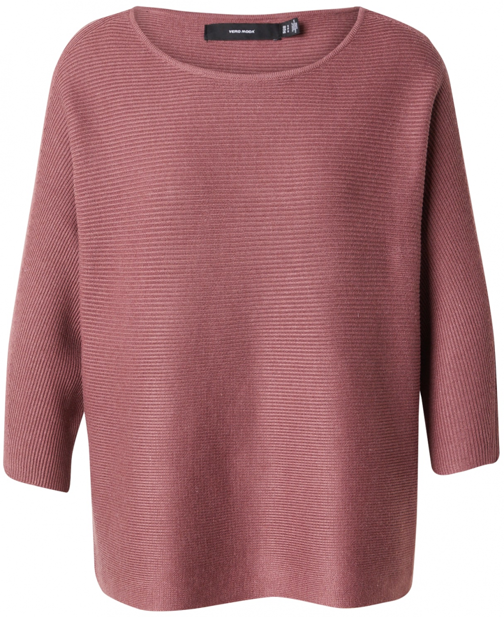 VERO MODA Sveter 'VMNORA'  purpurová