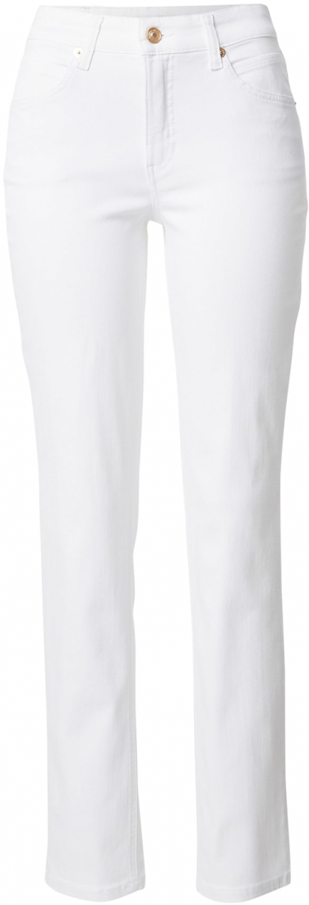 MAC Džínsy 'Melanie'  biely denim