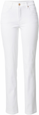 MAC Džínsy 'Melanie'  biely denim