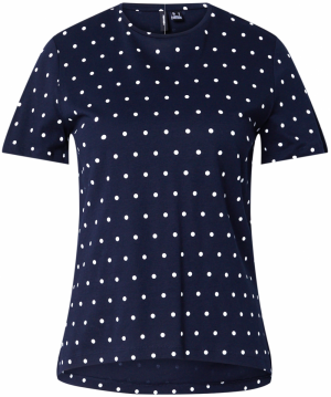 VERO MODA Tričko 'VMKAIA'  námornícka modrá / biela