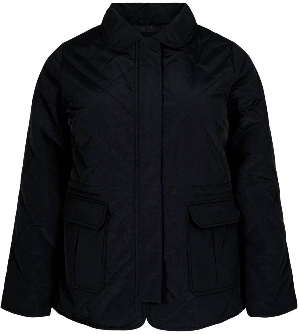 Zizzi Prechodná bunda 'Mzanni'  čierna