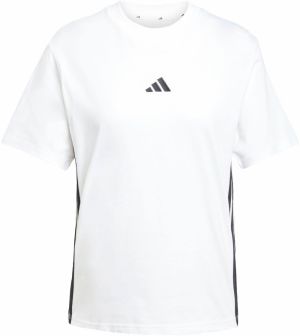 ADIDAS SPORTSWEAR Funkčné tričko 'Essentials'  čierna / biela