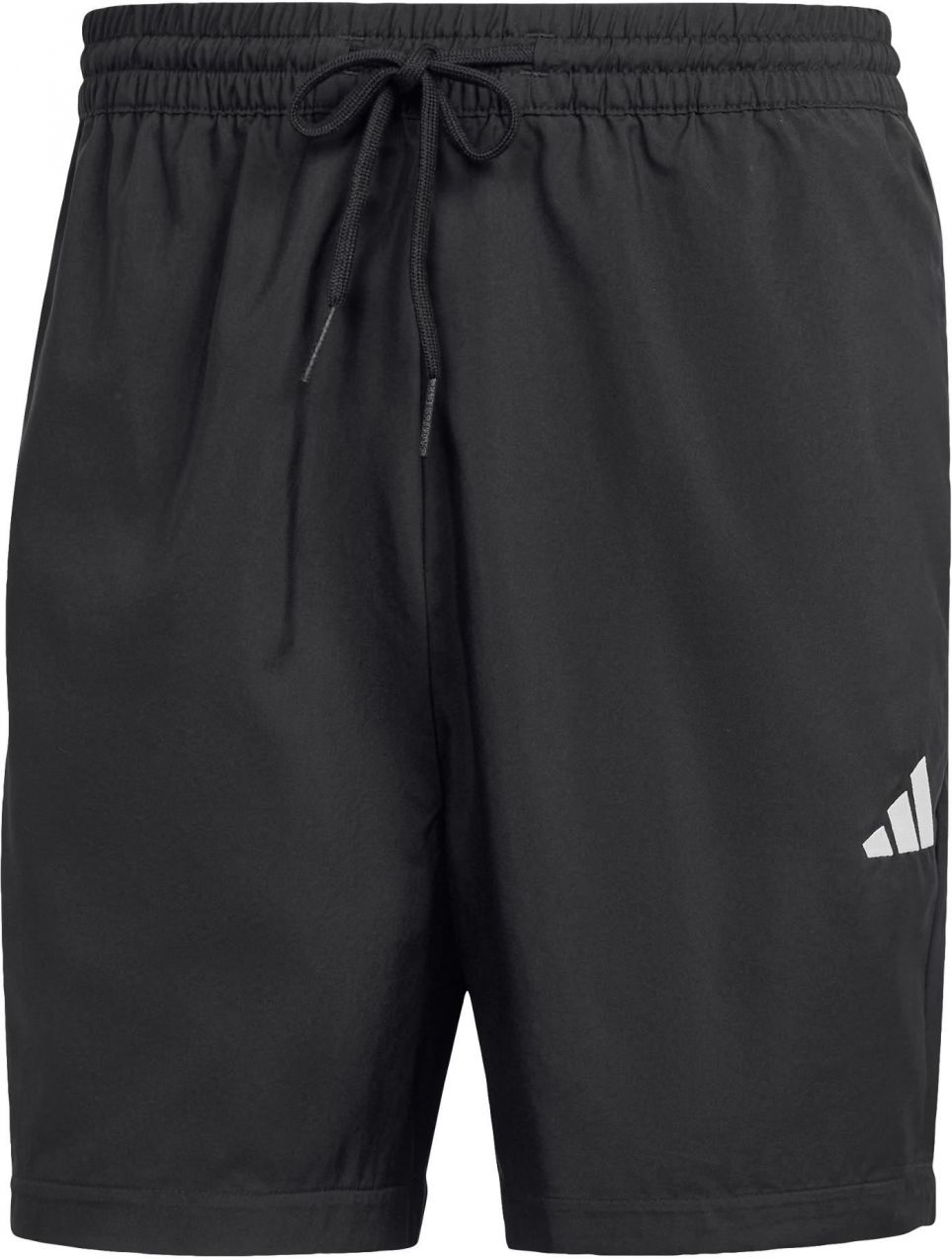ADIDAS SPORTSWEAR Športové nohavice 'Essentials'  čierna / biela