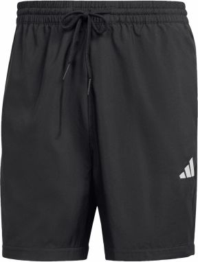 ADIDAS SPORTSWEAR Športové nohavice 'Essentials'  čierna / biela