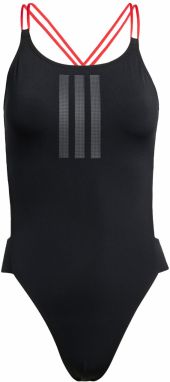 ADIDAS PERFORMANCE Športové jednodielne plavky  tmavosivá / oranžová / čierna