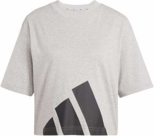 ADIDAS SPORTSWEAR Funkčné tričko 'Essentials'  svetlosivá / čierna