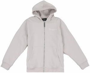Dropsize Tepláková bunda  svetlosivá