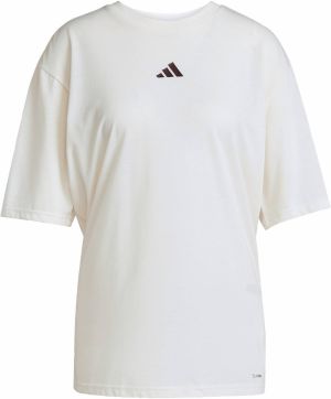 ADIDAS PERFORMANCE Funkčné tričko 'One Rep at a Time'  hnedá / čierna / biela