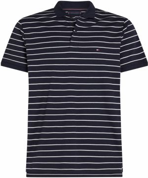 TOMMY HILFIGER Tričko 'SEASONAL'  námornícka modrá / biela