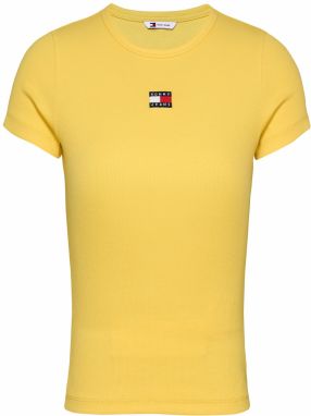 Tommy Jeans Tričko  žltá