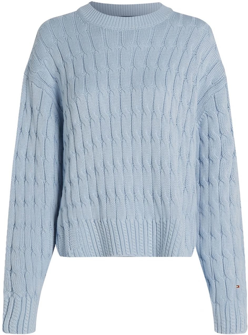 TOMMY HILFIGER Sveter  svetlomodrá