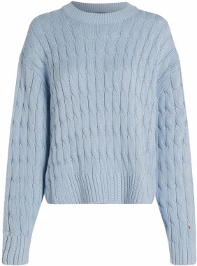 TOMMY HILFIGER Sveter  svetlomodrá