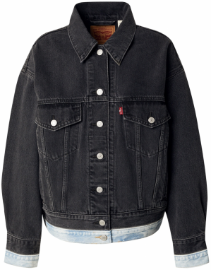 LEVI'S ® Prechodná bunda '90s'  svetlomodrá / čierny denim