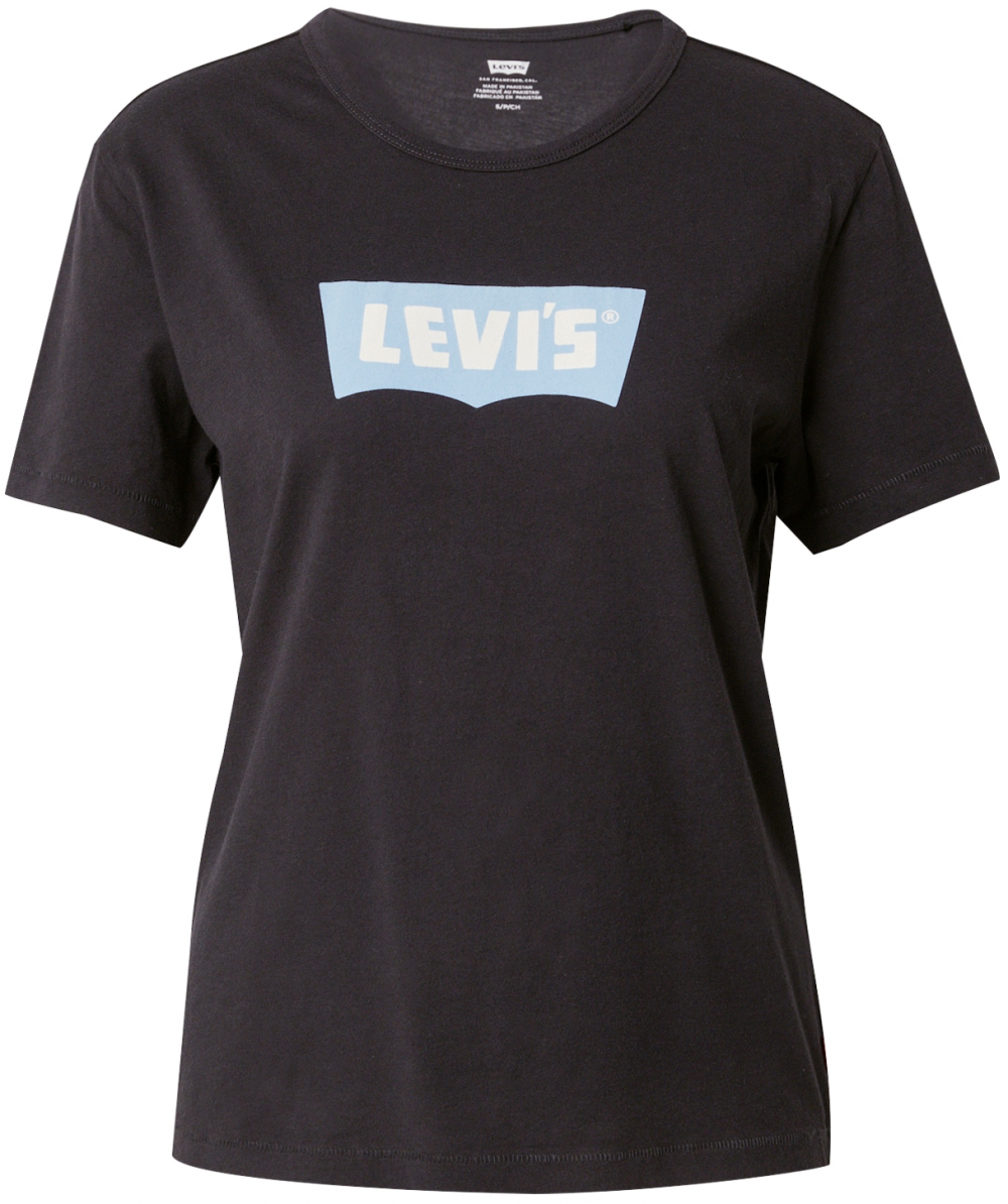 LEVI'S ® Tričko 'ICONIC'  svetlomodrá / čierna / biela