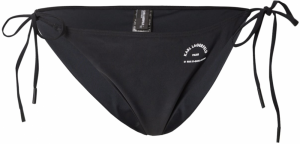 Karl Lagerfeld Bikinové nohavičky 'RUE ST-GUILLAUME'  čierna / biela