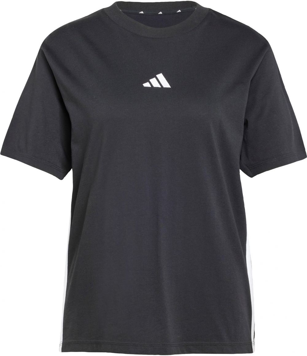 ADIDAS SPORTSWEAR Funkčné tričko 'Essentials'  čierna / biela