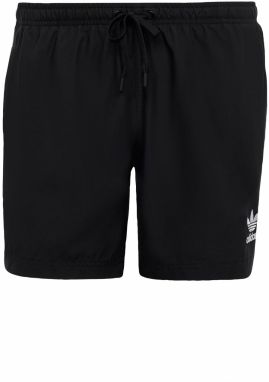 ADIDAS ORIGINALS Plavecké šortky 'Adicolor'  čierna / biela