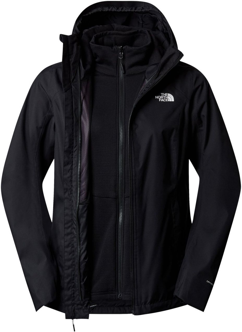 THE NORTH FACE Outdoorová bunda 'Quest'  čierna / biela