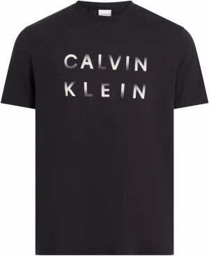 Calvin Klein Tričko  svetlosivá / čierna