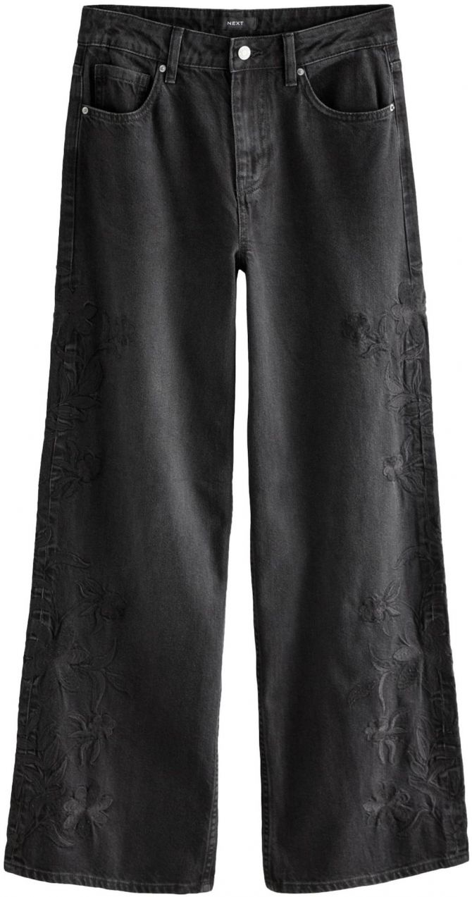 Next Džínsy  čierna
