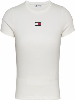 Tommy Jeans Tričko  biela