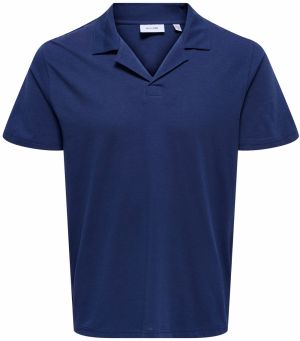 Only & Sons Tričko 'ONSABRAHAM'  tmavomodrá