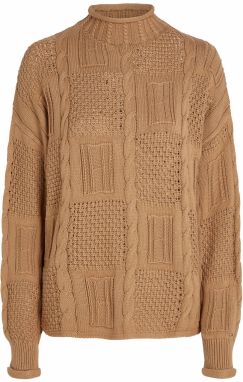 TOMMY HILFIGER Sveter  farba ťavej srsti