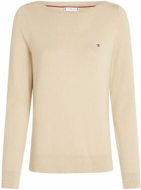 TOMMY HILFIGER Sveter  béžová