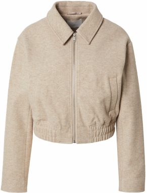 LeGer by Lena Gercke Prechodná bunda 'Liliane'  béžová melírovaná