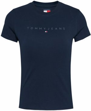 Tommy Jeans Tričko  námornícka modrá / zafírová